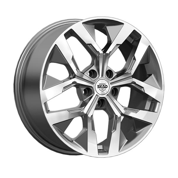 Диски Skad ЛАМБЕРТ 7,5xR18 5x108 60,1 47 алмаз-графит