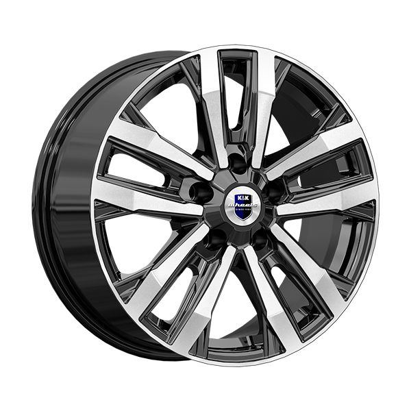 Диски КиК КиК МИЧИГАН 8,0xR18 5x150 110,1 56 алмаз_черный