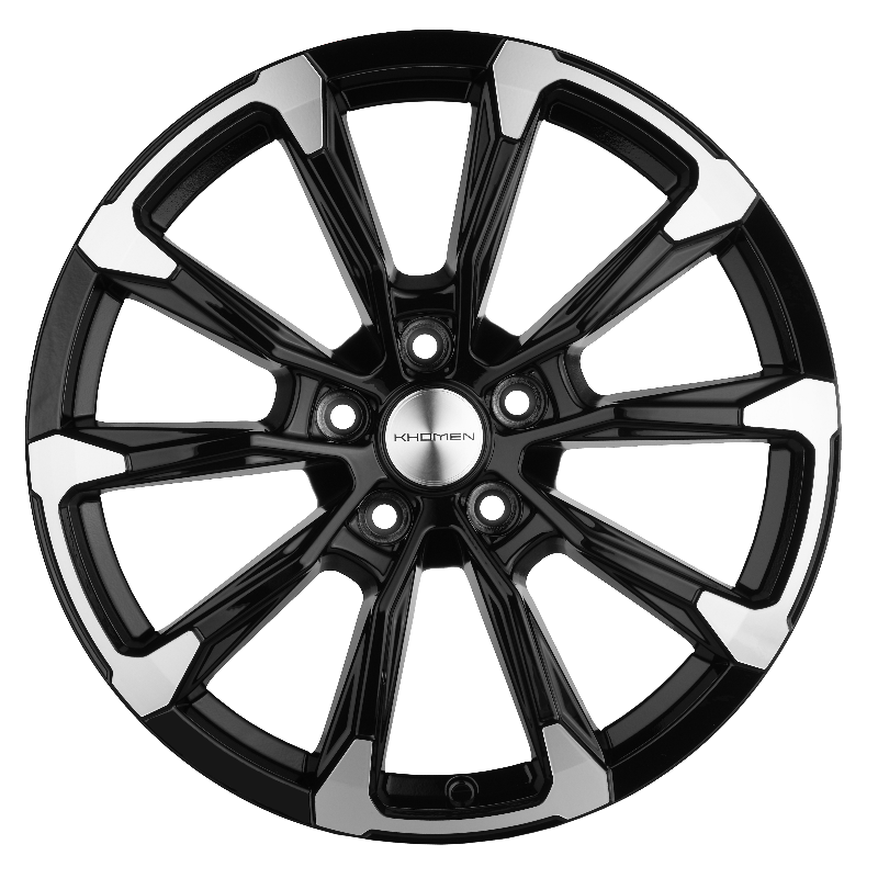 Диски KHOMEN KHW1808_(CX-5/Mazda_3) 7,5xR18 5x114,3 67,1 45 BLACK-FP