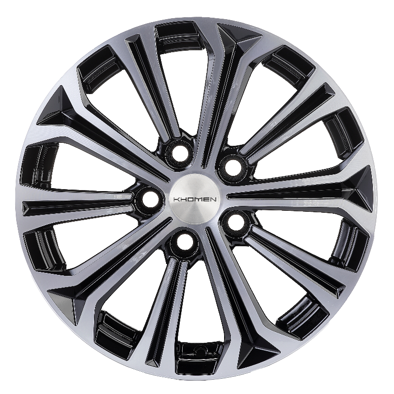 Диски KHOMEN KHW1610_(Octavia) 6,5xR16 5x112 57,1 46 BLACK-FP