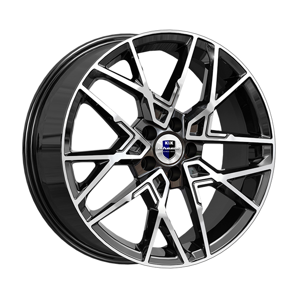 Диски КиК КиК ВУДРОФ 7,0xR18 5x112 57,1 45 алмаз_черный