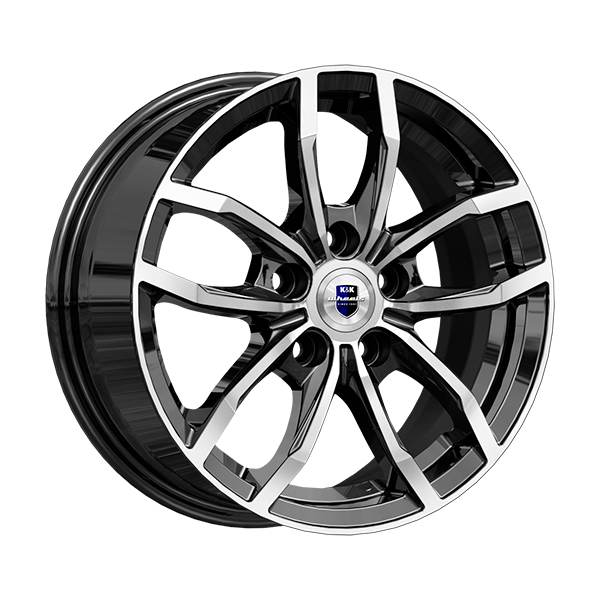 Диски КиК КиК ФРОСТ 6,5xR15 5x112 57,1 43 алмаз_черный