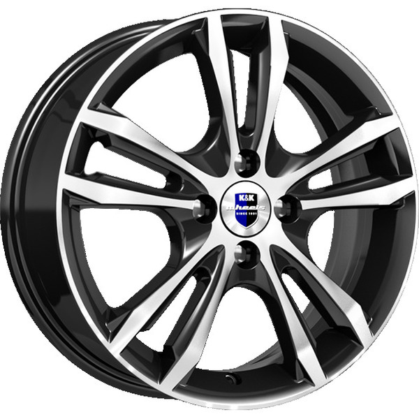 Диски КиК КиК SAMARA 6,0xR16 4x108 63,4 47,5 алмаз_черный_SK