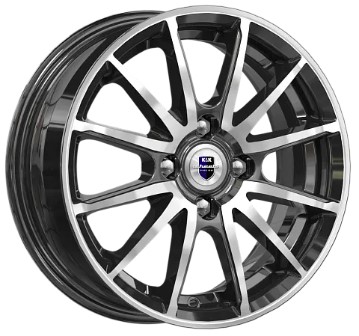 Диски КиК КиК КВАНТ 5,5xR14 4x98 58,5 35 алмаз_черный