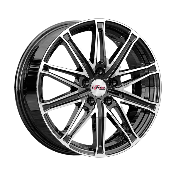 Диски IFREE ВИАР 6,5xR17 5x114,3 67,1 45 Блэк-Джек